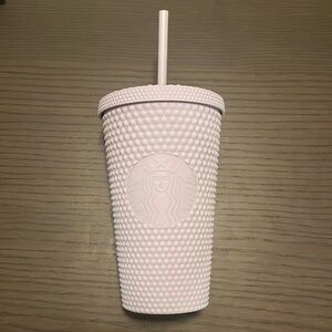 🆕 Starbucks Matte Purple grande studded tumber